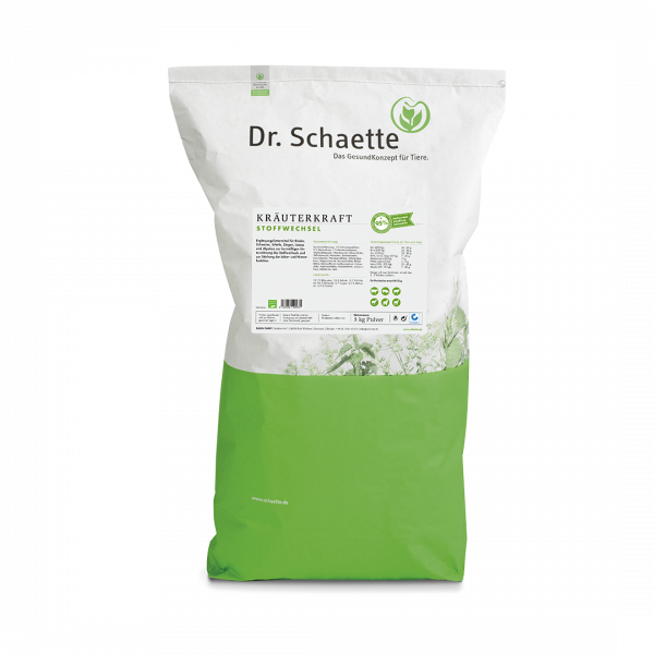Kräuterkraft Stoffwechsel 3 kg Pulver Sack