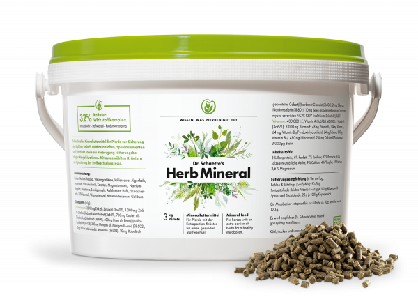 Dr. Schaette´s Herb Mineral Pellets 3kg